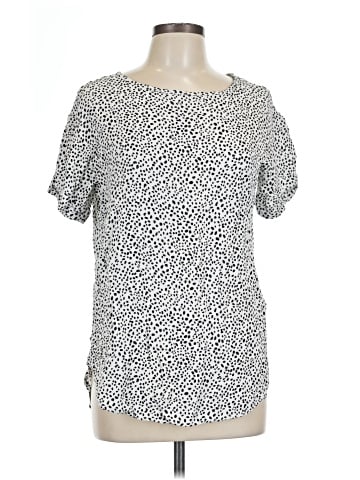 Full Tilt Short Sleeve Blouse (view 1)