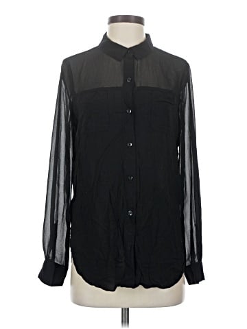 BCBGeneration Long Sleeve Blouse (view 1)