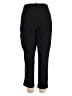 Purejill Solid Black Casual Pants Size XL - photo 2