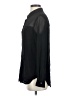 BCBGeneration 100% Rayon Color Block Black Long Sleeve Blouse Size S - photo 5