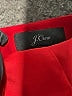 J.Crew 100% Polyester Red Casual Dress Size 00 - photo 7