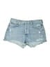 AGOLDE 100% Cotton Blue Denim Shorts Size 29 waist - photo 1