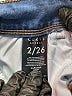 Curve Appeal Hearts Blue Jeans Size 2 - photo 5