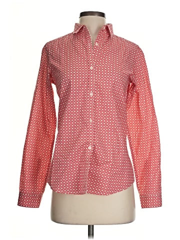 Orla Kiely Long Sleeve Button-Down Shirt (view 1)
