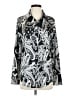 VICI 100% Polyester Paisley Silver Long Sleeve Blouse Size S - photo 1