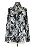VICI 100% Polyester Paisley Silver Long Sleeve Blouse Size S - photo 2