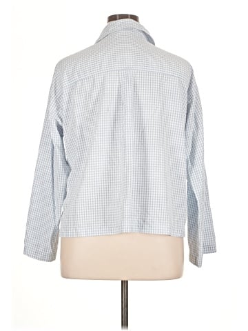 Max Studio 3/4 Sleeve Button-Down Shirt (view 2)