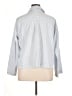 Max Studio Checkered-gingham Blue 3/4 Sleeve Button-Down Shirt Size XL - photo 2