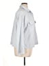 Max Studio Checkered-gingham Blue 3/4 Sleeve Button-Down Shirt Size XL - photo 4