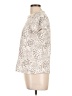 Primark 100% Cotton Animal Print Ivory Short Sleeve Top Size 12 - photo 5