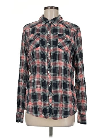 Harley Davidson Long Sleeve Button-Down Shirt (view 1)