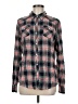 Harley Davidson Plaid Red Gray Long Sleeve Button-Down Shirt Size M - photo 1