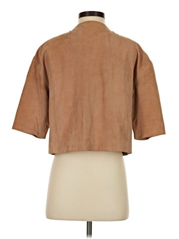 Tibi 3/4 Sleeve Button-Down Shirt (view 2)