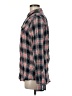 Harley Davidson Plaid Red Gray Long Sleeve Button-Down Shirt Size M - photo 5