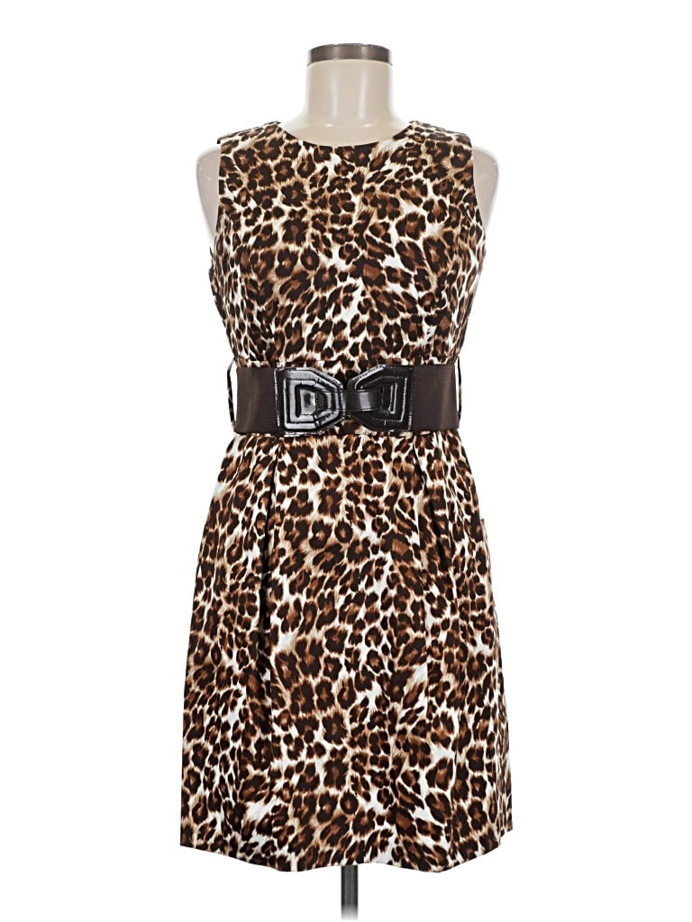 Pre-owned A. Byer Casual Dress In Brown
