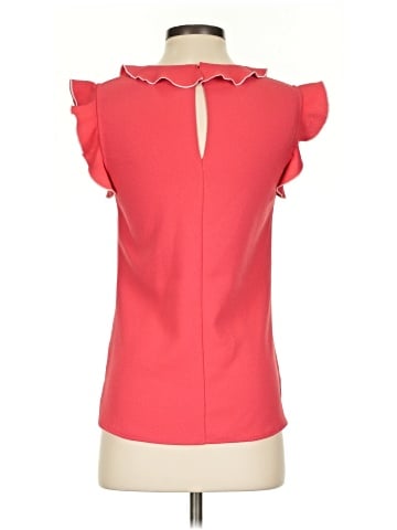 Reiss Short Sleeve Blouse (view 2)