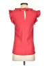Reiss Red Short Sleeve Blouse Size 0 - photo 2