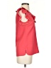 Reiss Red Short Sleeve Blouse Size 0 - photo 4