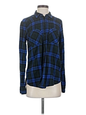 Express Long Sleeve Button-Down Shirt (view 1)