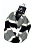 Ardene Argyle Gray Black Scarf One size - photo 1