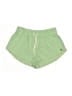 Roxy 100% Cotton Solid Green Shorts Size S - photo 1