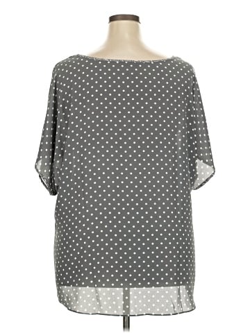 Alfani Short Sleeve Blouse (view 2)