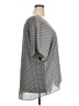 Alfani 100% Polyester Gray Short Sleeve Blouse Size 22 - photo 4