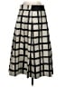 Eliza J Plaid Gray Formal Skirt Size 4 - photo 2