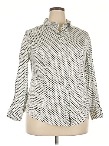 Lane Bryant Long Sleeve Polo (view 1)