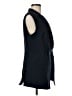 Theory Blue Black Vest Size 8 - photo 4