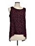 Express 100% Polyester Burgundy Tank Top Size L - photo 1