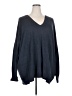 DG^2 by Diane Gilman Blue Pullover Sweater Size 3X - photo 1