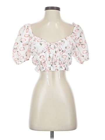 Altar'd State Short Sleeve Blouse (view 1)