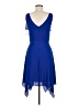 BCBGMAXAZRIA Blue Cocktail Dress Size 6 - photo 2