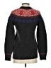 L.L.Bean 100% Lambswool Tweed Gray Wool Pullover Sweater Size S - photo 2