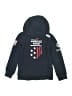 Helly Hansen 100% Organic Cotton Blue Pullover Hoodie Size 7 - photo 2