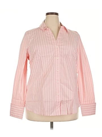 Lane Bryant Long Sleeve Polo (view 1)