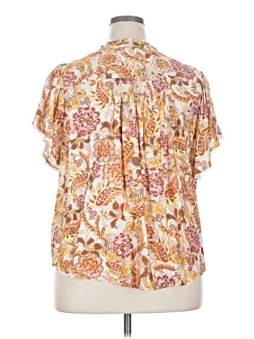 Democracy Short Sleeve Blouse (view 2)