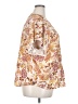 Democracy Floral Ivory Short Sleeve Blouse Size 3X - photo 4