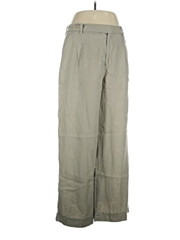 Madewell The Harlow Wide-Leg Pant in 100% Linen (view 1)