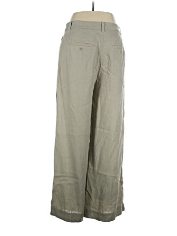 Madewell The Harlow Wide-Leg Pant in 100% Linen (view 2)