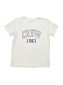 Crewcuts Ivory Short Sleeve T-Shirt Size 6 - 7 - photo 1