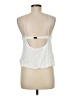 ABS Allen Schwartz 100% Rayon White Sleeveless Blouse Size M - photo 2