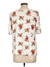 CW Classics Ivory Short Sleeve Blouse Size L (estimated) - photo 2