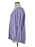 Karen Scott 100% Cotton Purple Pullover Sweater Size XL - photo 5