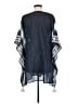 Tory Burch 100% Cotton Blue Poncho Size Med - Lg - photo 2