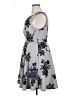 Elle Floral Gray Cocktail Dress Size 16 - photo 5