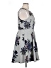 Elle Floral Gray Cocktail Dress Size 16 - photo 4