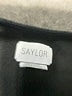 Saylor Chevron-herringbone Black Cocktail Dress Size L - photo 7