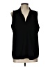 Calvin Klein Black Sleeveless Blouse Size L - photo 1